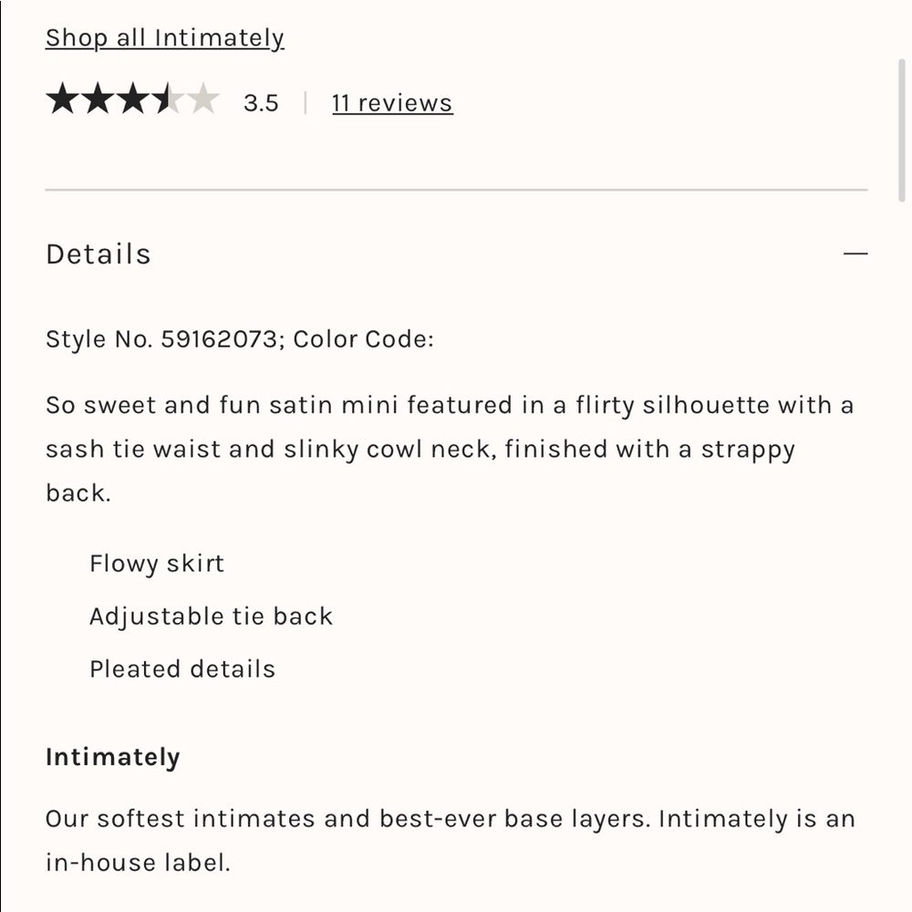 Free People Good Company Slip Dress - Picture 4 of 5